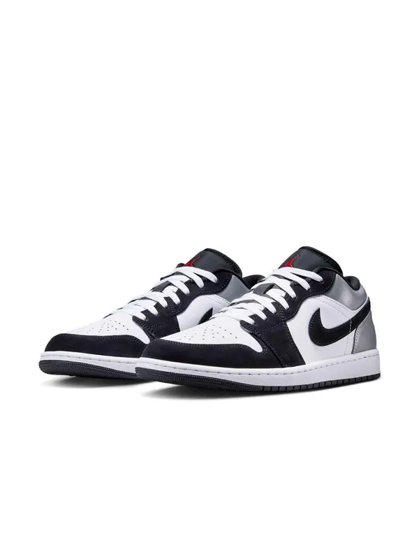 Кроссовки 1 low se 'white fire red black matte silver' Air Jordan — изображение 3 из 4