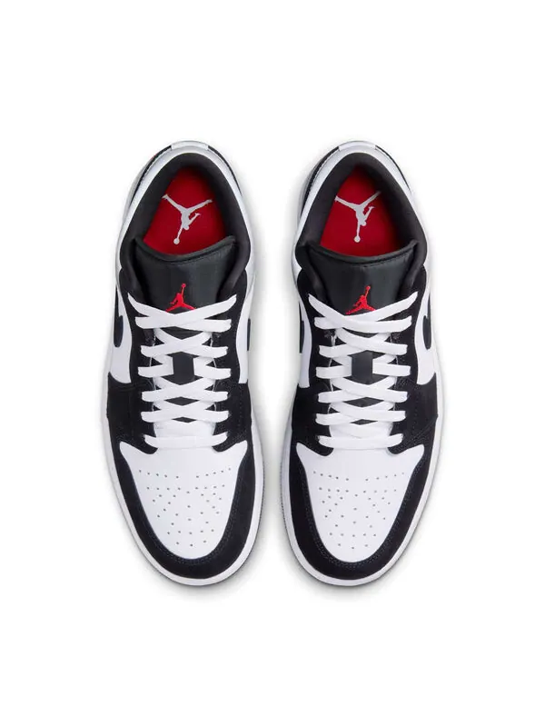 Кроссовки 1 low se 'white fire red black matte silver' Air Jordan — изображение 4 из 4