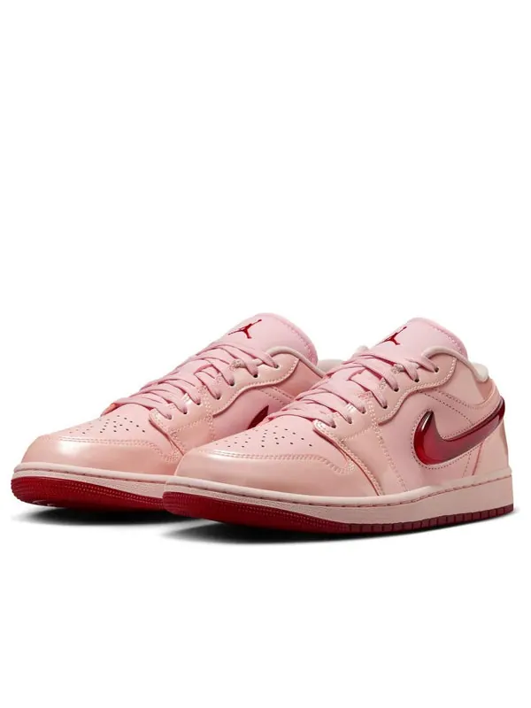 Кроссовки 1 low patent s day' Air Jordan — изображение 4 из 4, розовый