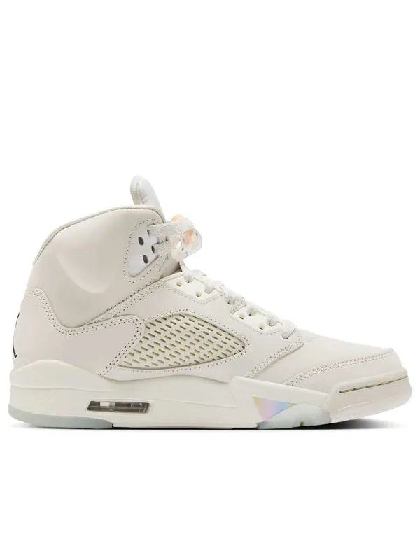 Кроссовки 5 retro 2025 Air Jordan — изображение 2 из 4, серебряный
