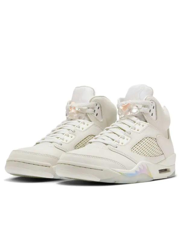 Кроссовки 5 retro 2025 Air Jordan — изображение 3 из 4, серебряный