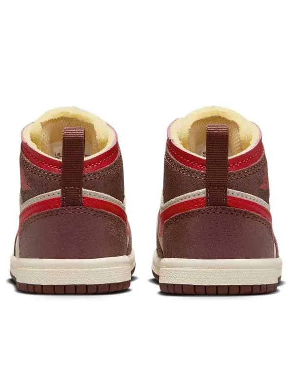 Кроссовки 1 mid Air Jordan — изображение 4 из 4, бежевый