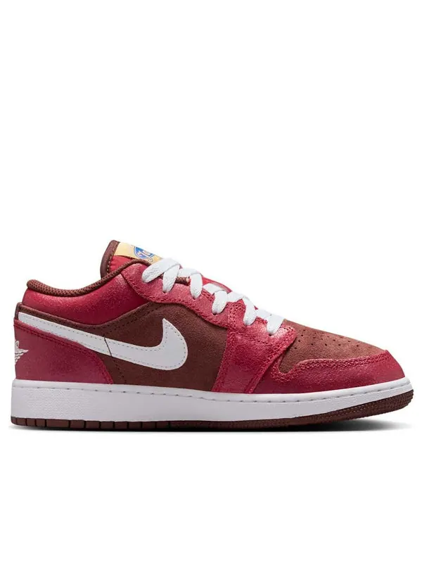 Кроссовки 1 low Air Jordan — изображение 2 из 4, красный
