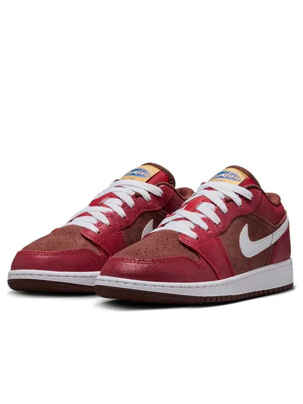 Кроссовки 1 low Air Jordan — изображение 3 из 4, красный