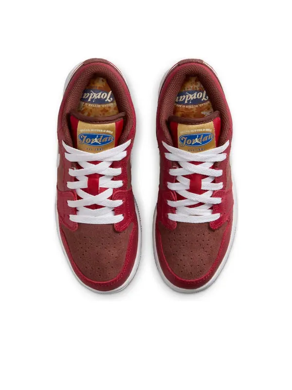 Кроссовки 1 low Air Jordan — изображение 4 из 4, красный
