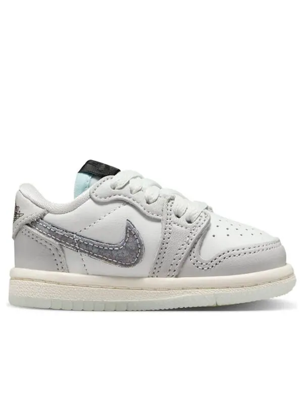 Кроссовки 1 retro low og 'year of the snake' Air Jordan — изображение 2 из 4, белый//зеленый