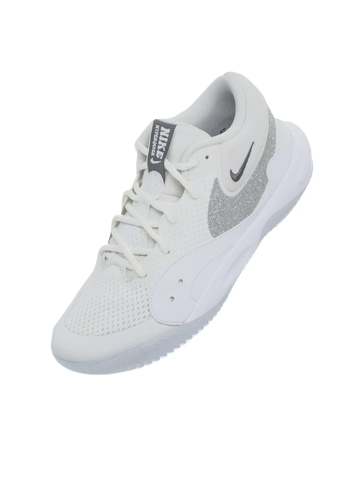 Кроссовки Nike Hyperquick SE 'Summit White Metallic Silver' — изображение 4 из 5, белый