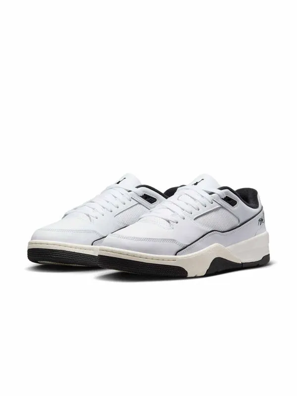 Кроссовки flight court 'white black' Air Jordan — изображение 3 из 4, белый/черный