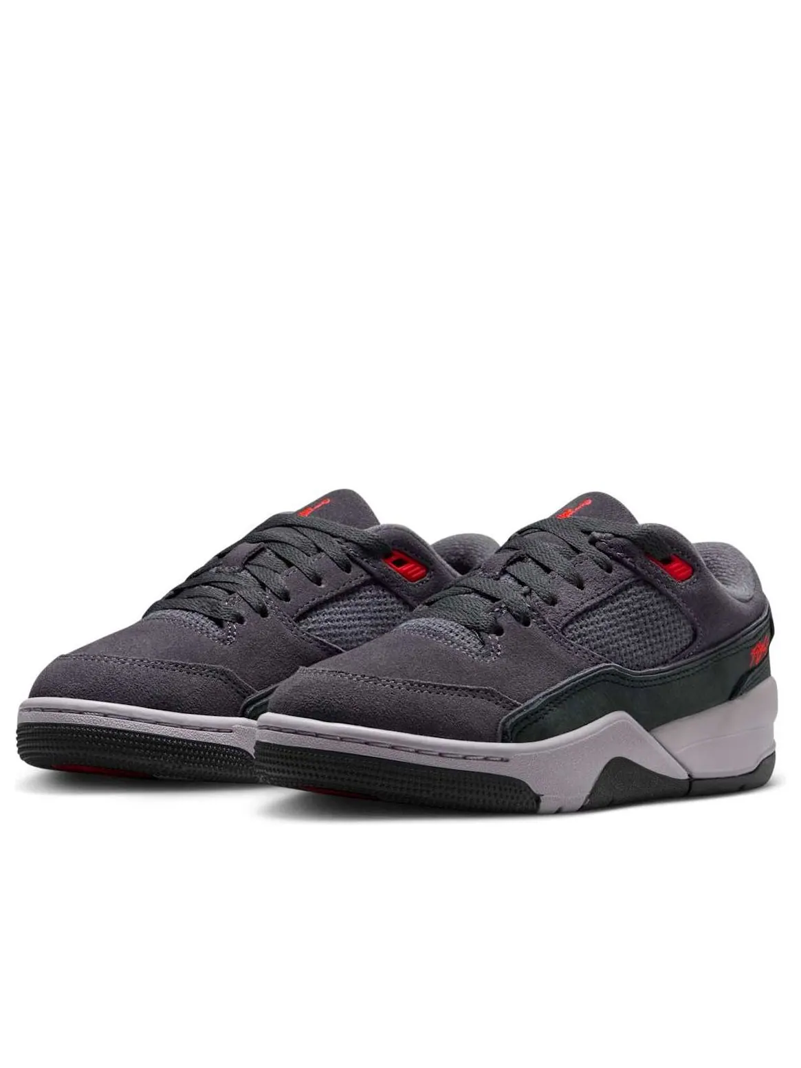 (GS) Air Jordan Flight Court 'Dark Grey Black' — изображение 4 из 6