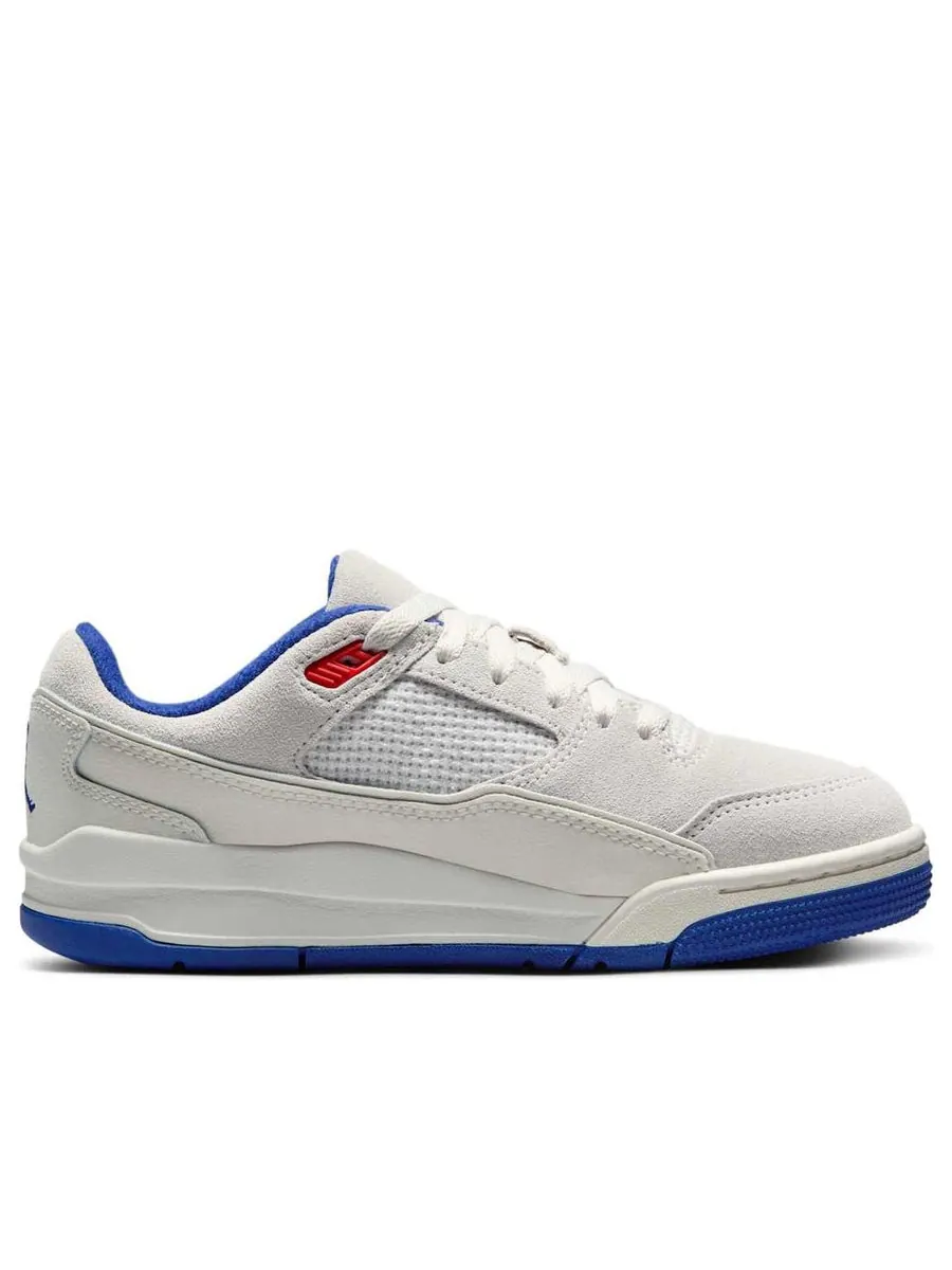 Кроссовки (GS) Air Jordan Flight Court 'Phantom Deep Royal Blue' — изображение 2 из 6, бежевый