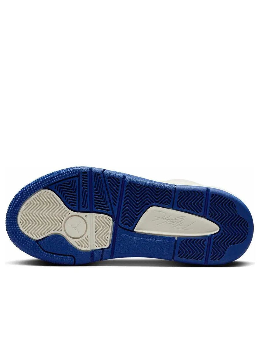 Кроссовки (GS) Air Jordan Flight Court 'Phantom Deep Royal Blue' — изображение 6 из 6, бежевый