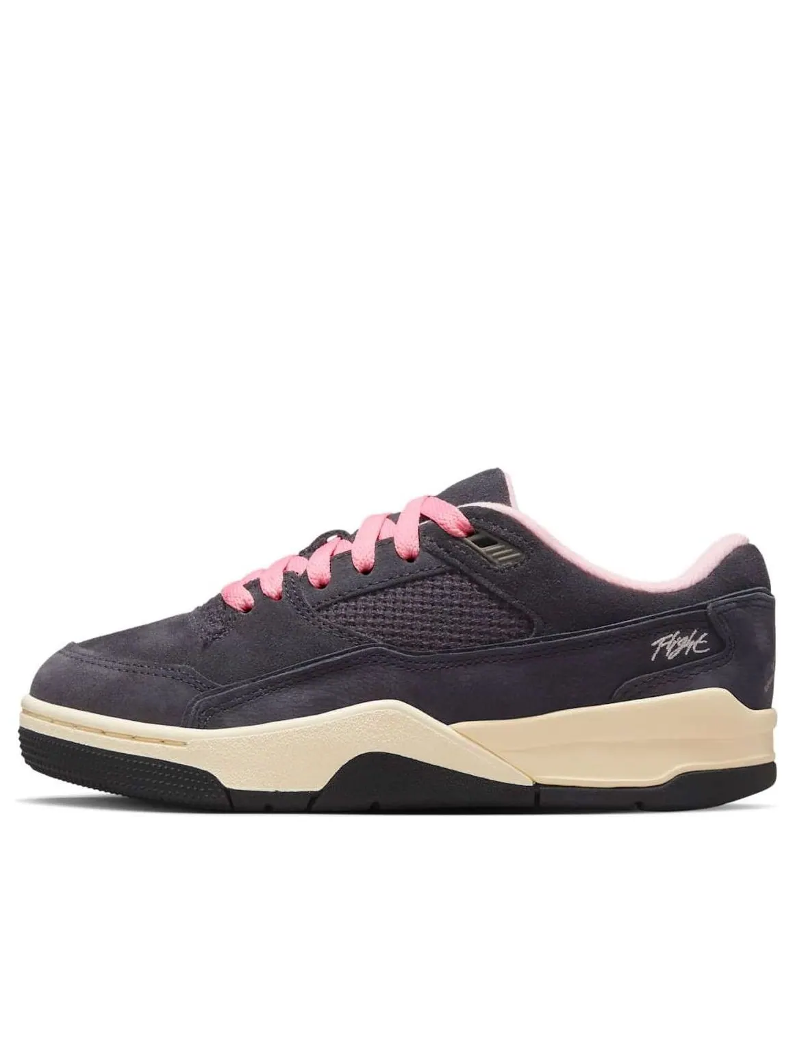 Кроссовки (GS) Air Jordan Flight Court 'Oil Grey Arctic Punch' — изображение 1 из 6, серый