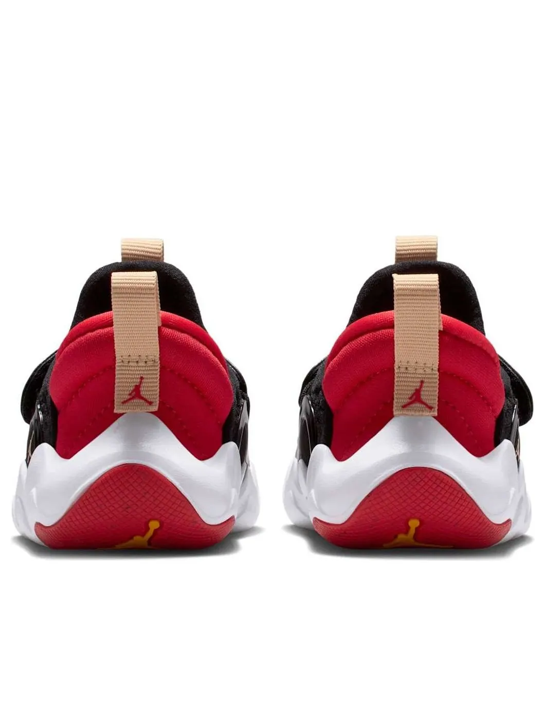 Кроссовки (TD) Air Jordan 23/7.2 EasyOn 'Black Fire Red White Sesame' — изображение 3 из 6, черный