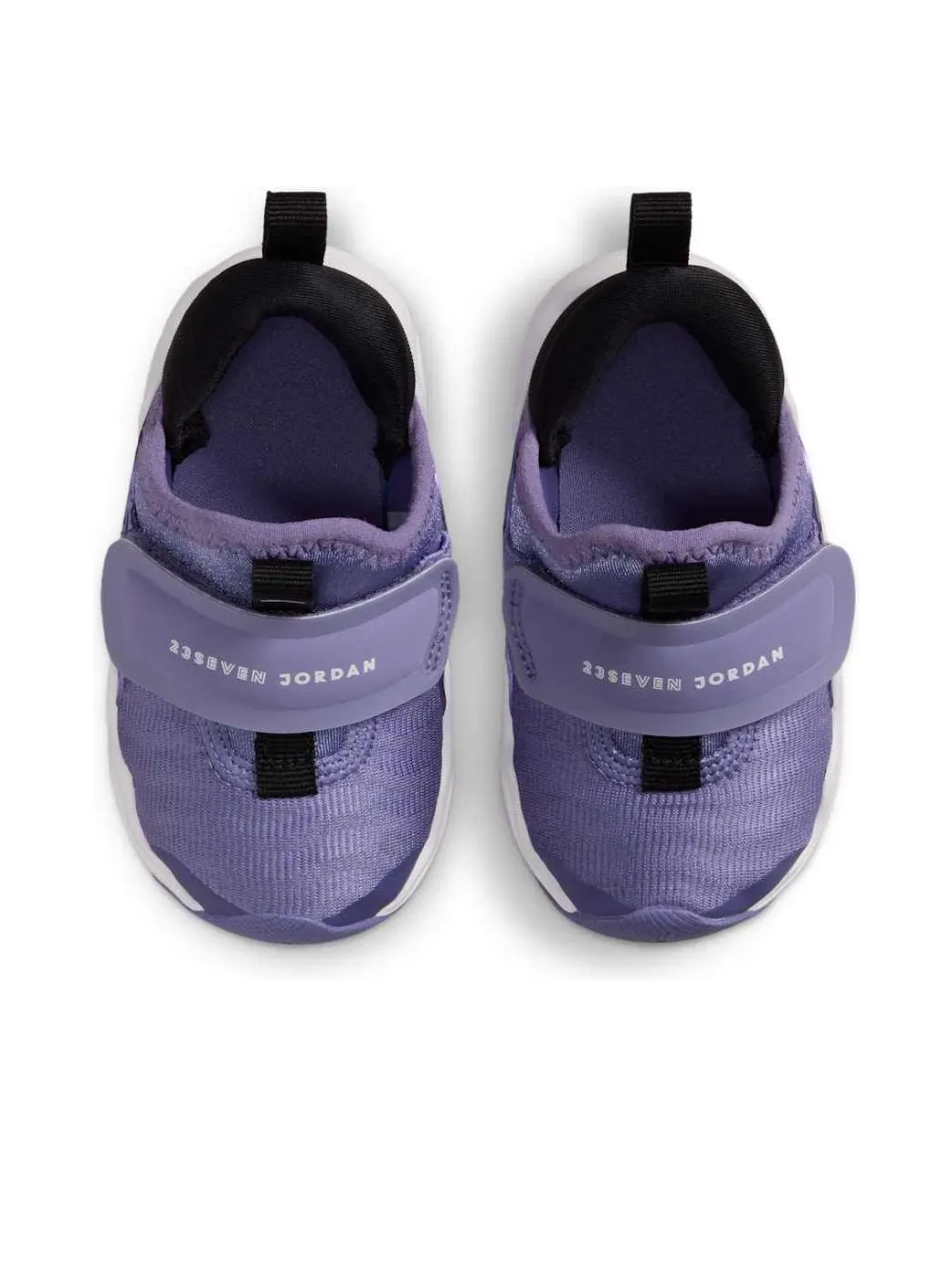(TD) Air Jordan 23/7.2 EasyOn 'Dusty Amethyst Black White' — изображение 2 из 6, черный/белый