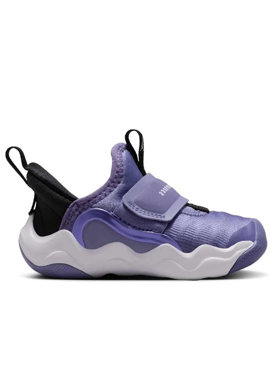 (TD) Air Jordan 23/7.2 EasyOn 'Dusty Amethyst Black White' — изображение 6 из 6, черный/белый