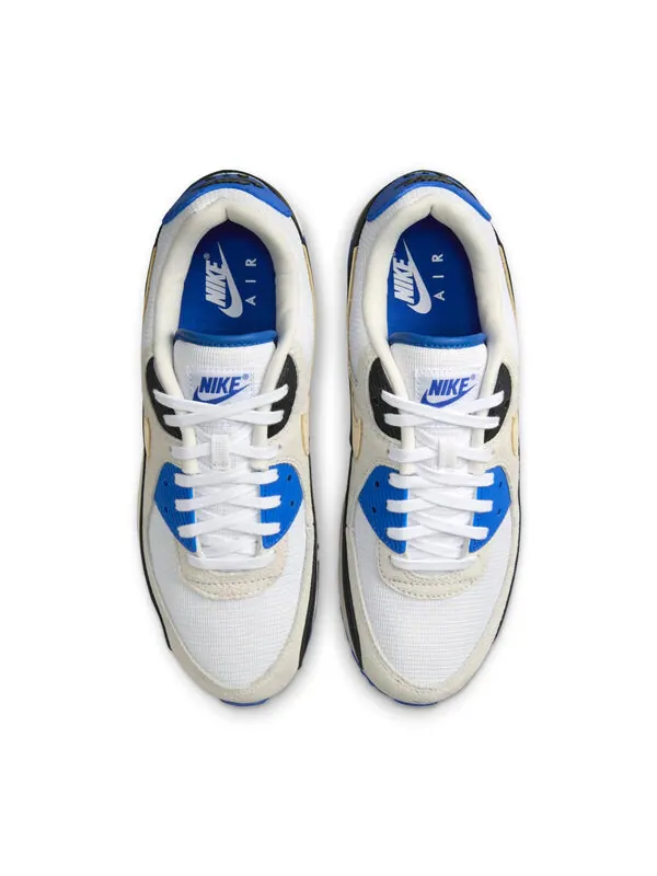 Кроссовки air max 90 premium 'racer blue' Nike — изображение 4 из 4, белый/синий/хаки/черный