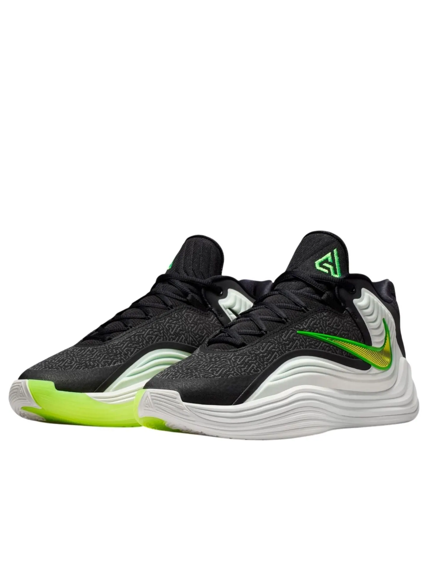 Кроссовки Nike Giannis Freak 7 'Double Take' — изображение 3 из 7, черный//зеленый
