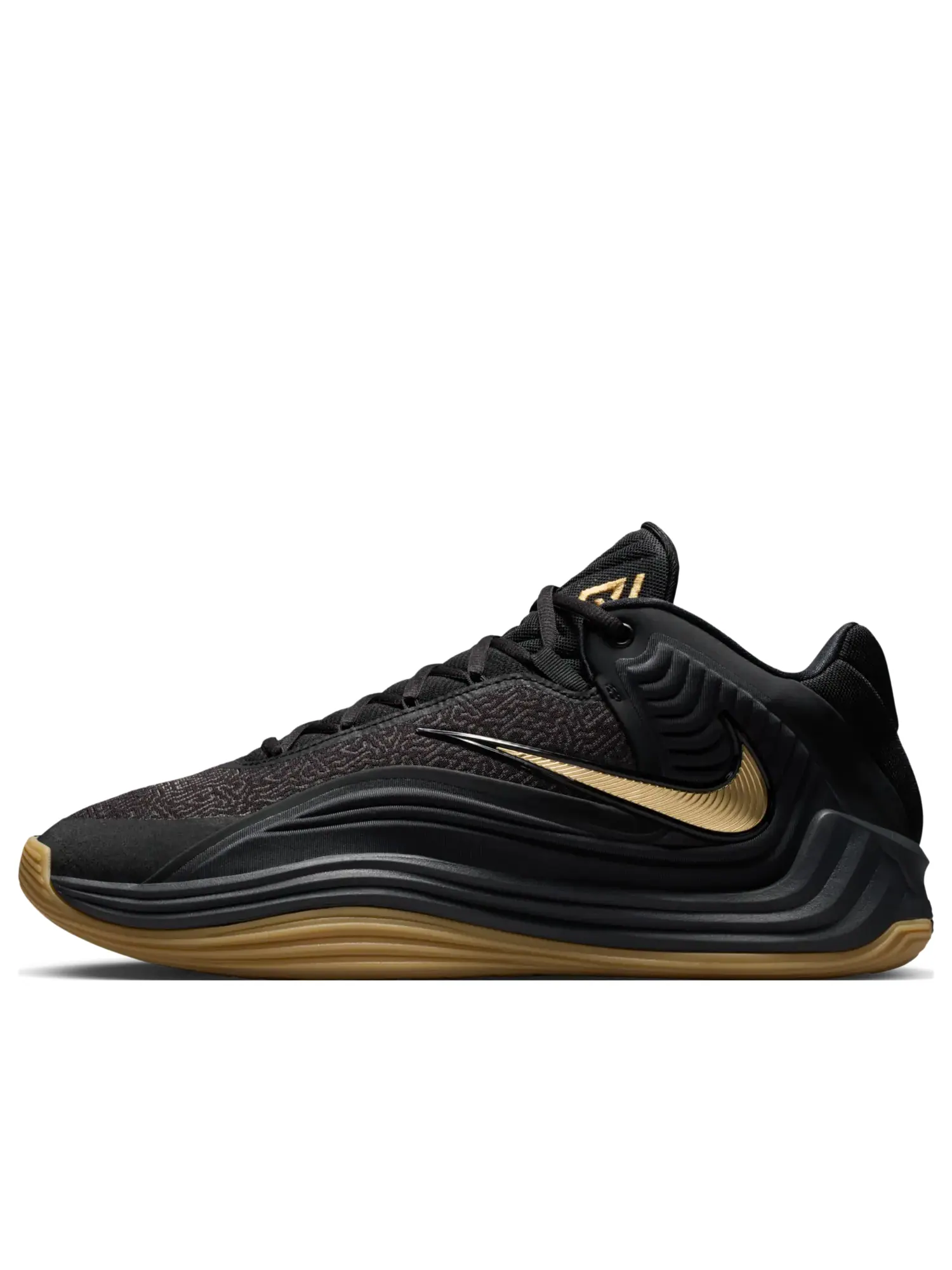 Кроссовки Nike Giannis Freak 7 EP 'Black Gum Metallic Gold' — изображение 1 из 7, черный