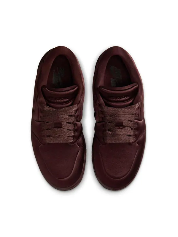 Кроссовки 1 low method of make 'satin earth' Air Jordan — изображение 4 из 4, земляной