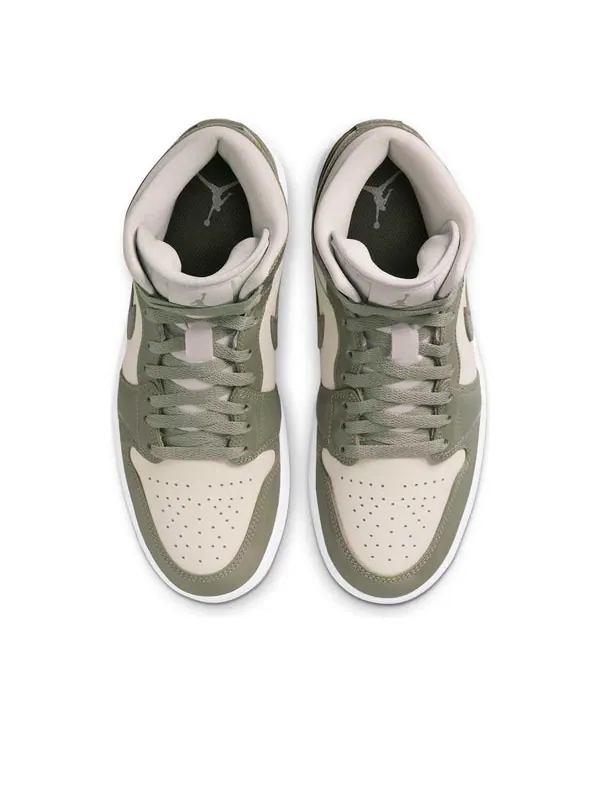 Кроссовки 1 mid se Air Jordan — изображение 4 из 4, зеленый