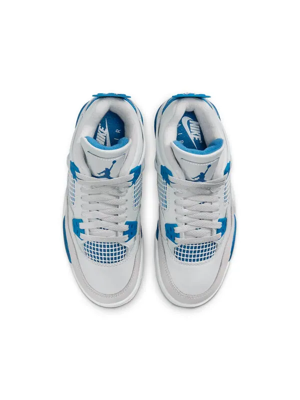 Кроссовки 4 ретро Air Jordan — изображение 3 из 4, белый/синий/серый