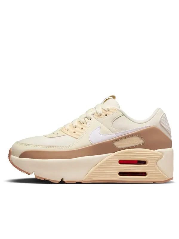 Кроссовки air max 90 lv8 'coconut milk vanilla' Nike — изображение 1 из 4, бледный/белый