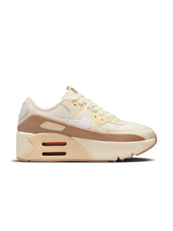Кроссовки air max 90 lv8 'coconut milk vanilla' Nike — изображение 2 из 4, бледный/белый