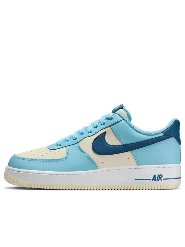 Кроссовки air force 1 низкие Nike — изображение 1 из 4, синий/бежевый