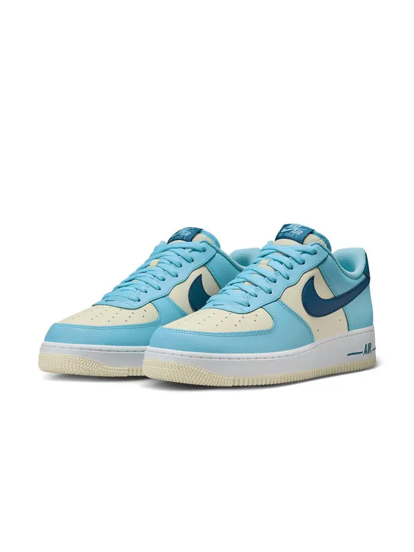 Кроссовки air force 1 низкие Nike — изображение 3 из 4, синий/бежевый