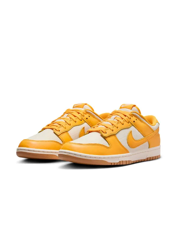 Кроссовки dunk low 'university gold soft yellow' Nike — изображение 3 из 4, белый/желтый/золотистый
