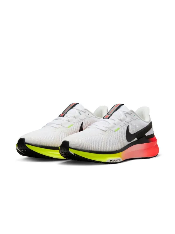 Кроссовки structure 25 'white bright crimson volt' Nike — изображение 3 из 4, белый/яркий//черный