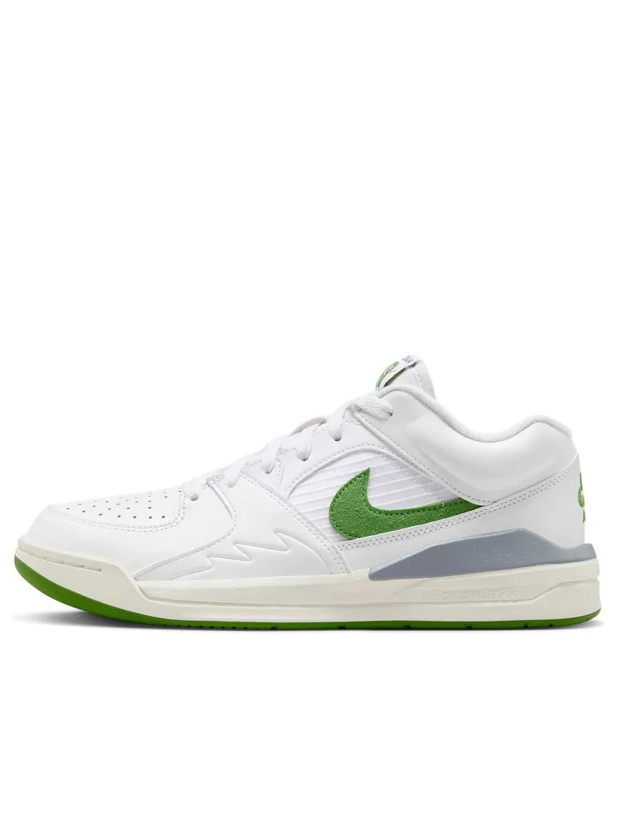 Кроссовки (WMNS) Air Jordan Stadium 90 'White Sail Lightning Chlorophyll' — изображение 1 из 6, белый