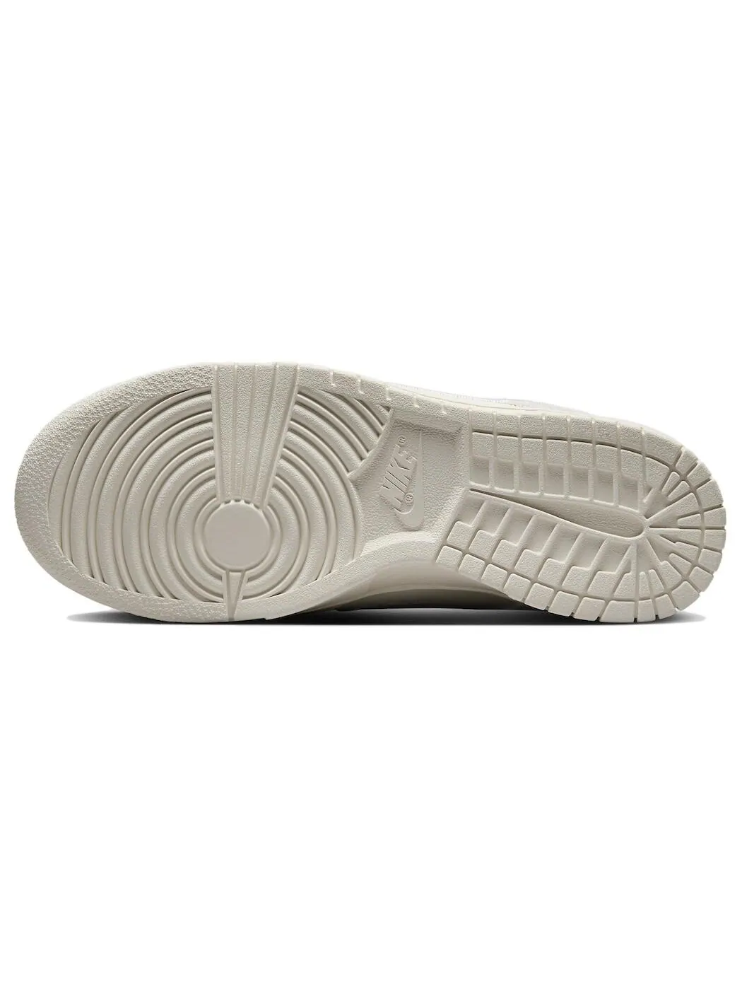 Кроссовки Nike Dunk Low Sail Iridescent Swoosh — изображение 4 из 4, бежевый серый