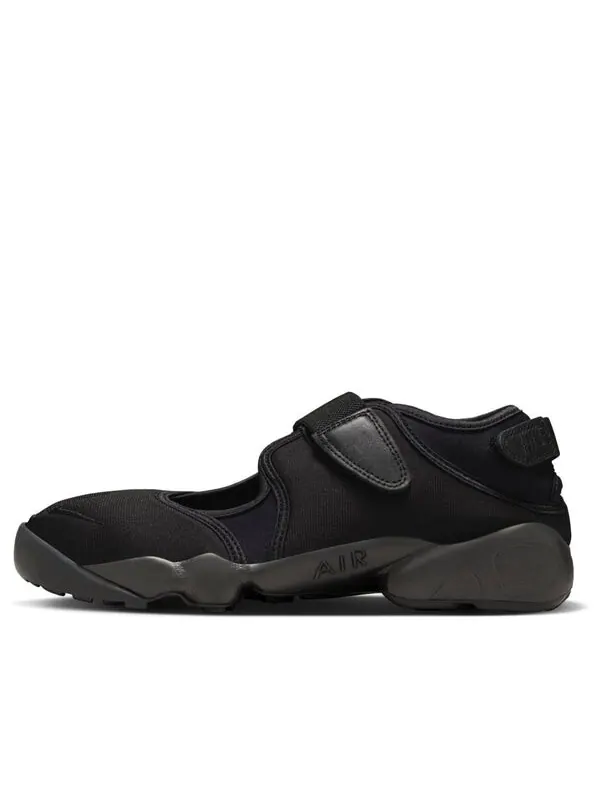 Кроссовки air rift 'triple black' Nike — изображение 1 из 4, черный/серый