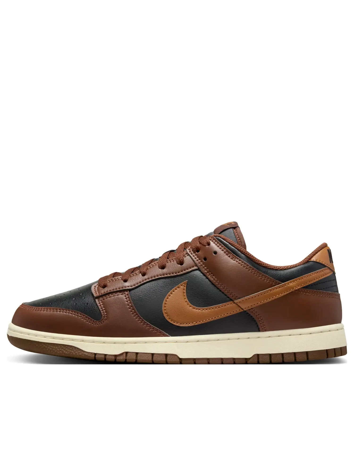 Кроссовки Nike Dunk Low 'Brown Black' — изображение 1 из 7, коричневый