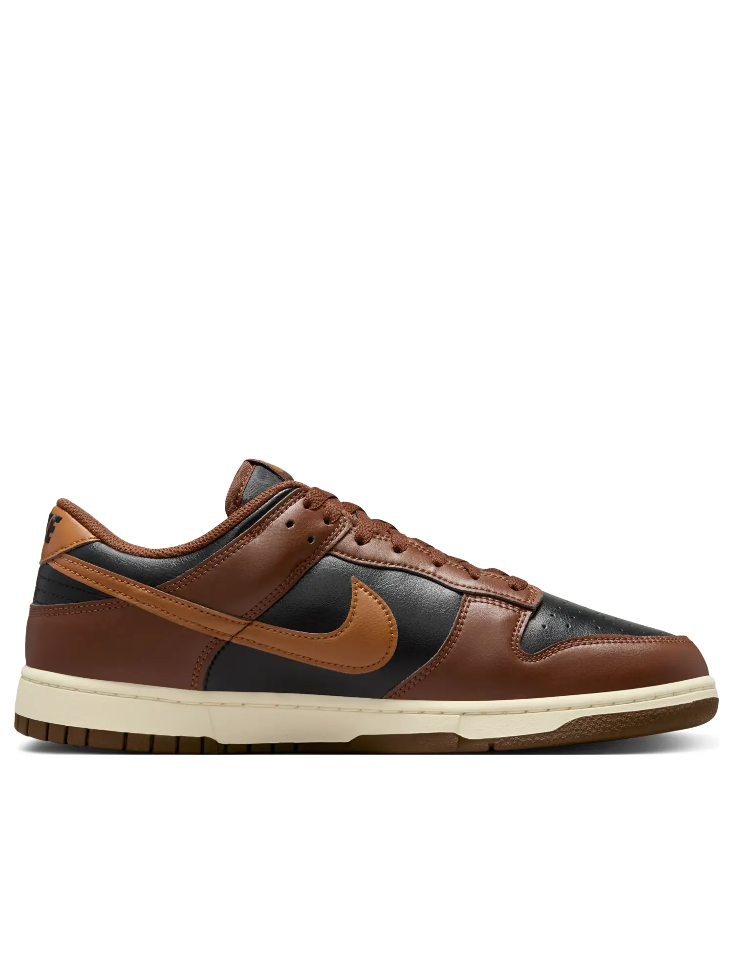 Кроссовки Nike Dunk Low 'Brown Black' — изображение 2 из 7, коричневый