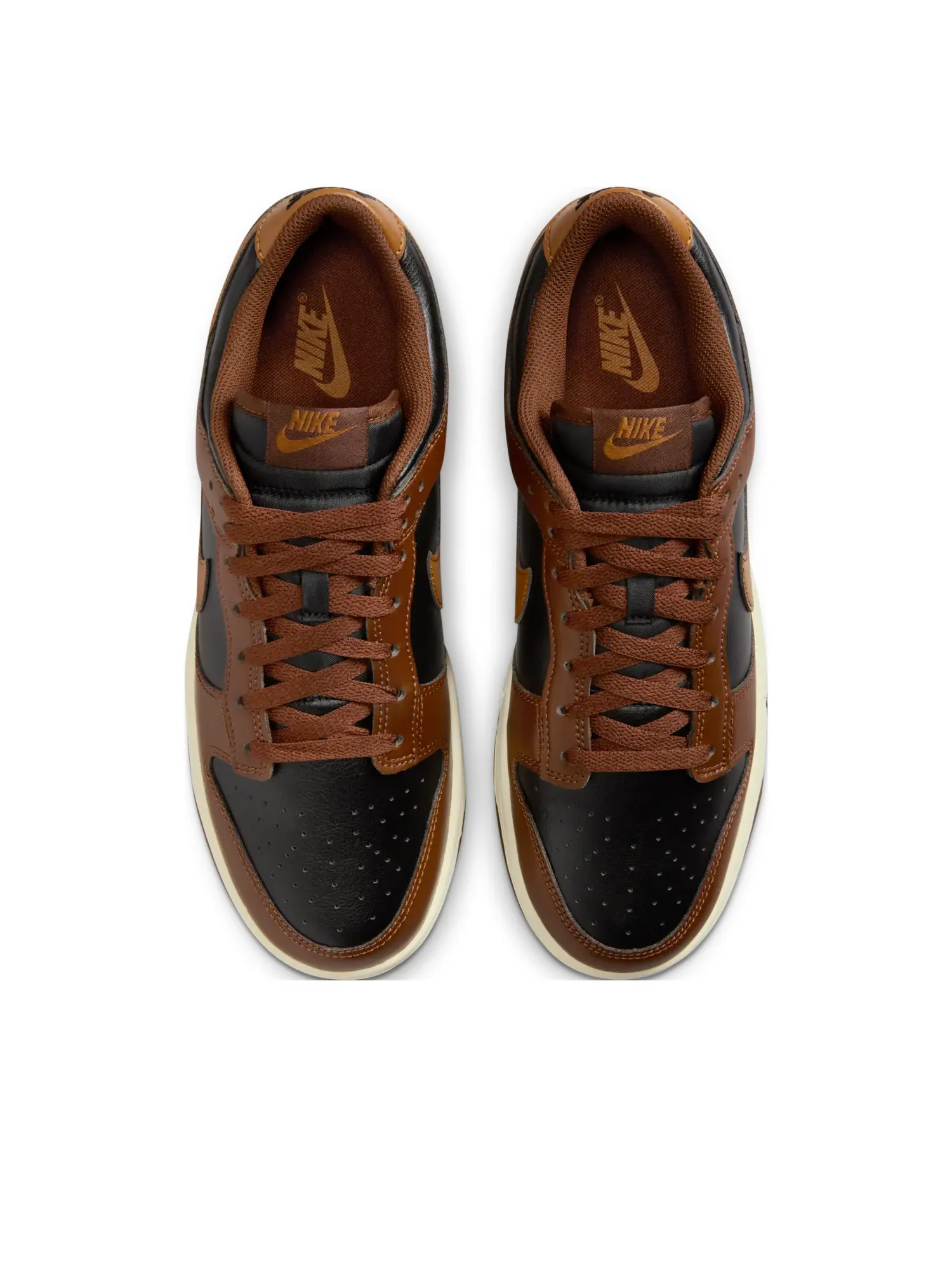 Кроссовки Nike Dunk Low 'Brown Black' — изображение 4 из 7, коричневый