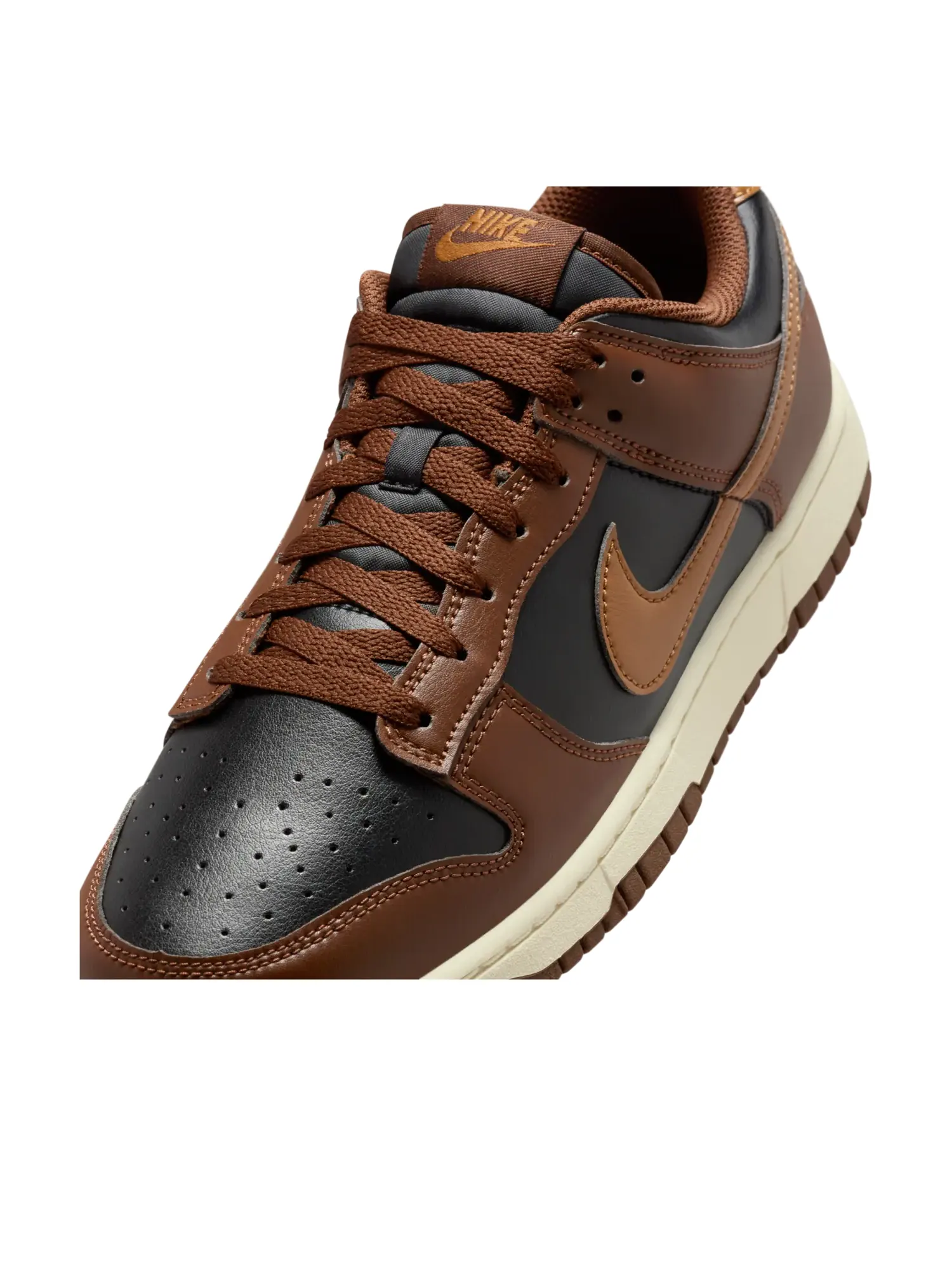 Кроссовки Nike Dunk Low 'Brown Black' — изображение 7 из 7, коричневый