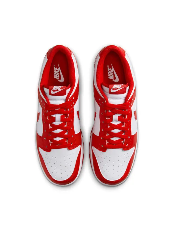 Кроссовки dunk low 'st. john's' 2025 Nike — изображение 4 из 4, белый/красный