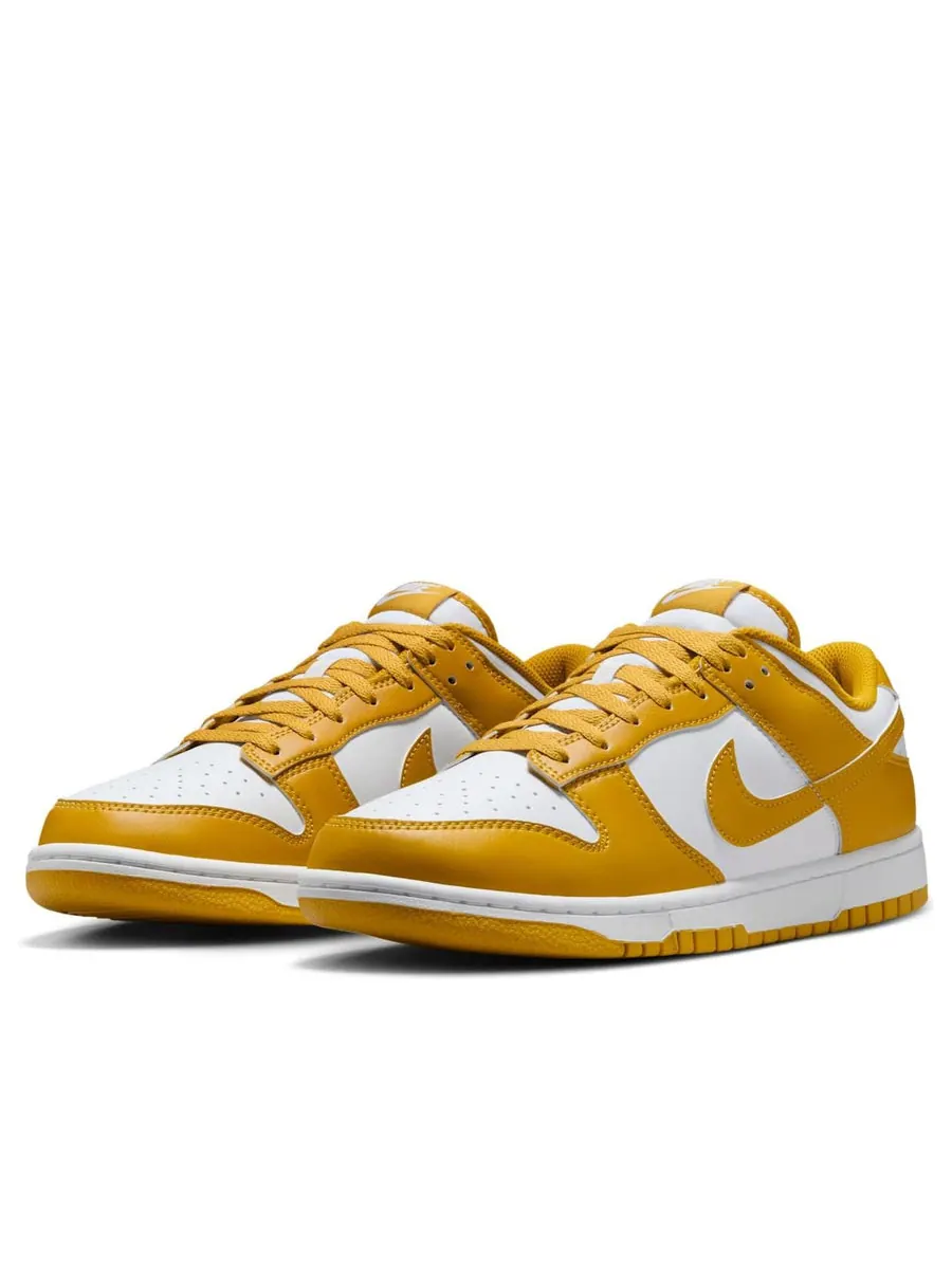 Кроссовки Nike Dunk Low 'Mustard Yellow' — изображение 3 из 6, желтый