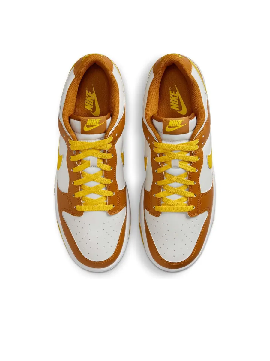 Кроссовки Nike Dunk Low Retro 'Summit White Bright Citron' — изображение 4 из 6, белый