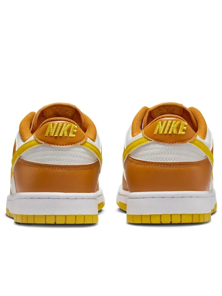 Кроссовки Nike Dunk Low Retro 'Summit White Bright Citron' — изображение 5 из 6, белый