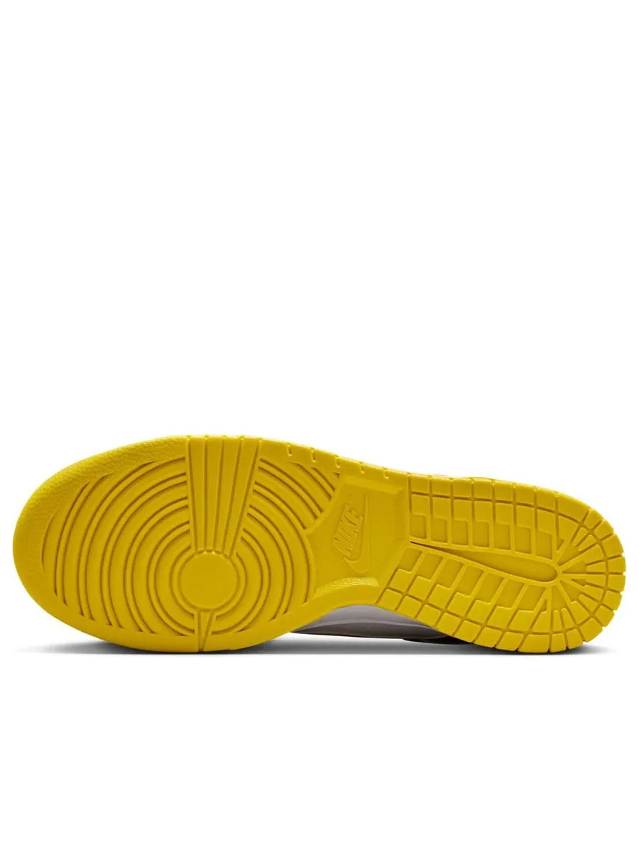 Кроссовки Nike Dunk Low Retro 'Summit White Bright Citron' — изображение 6 из 6, белый