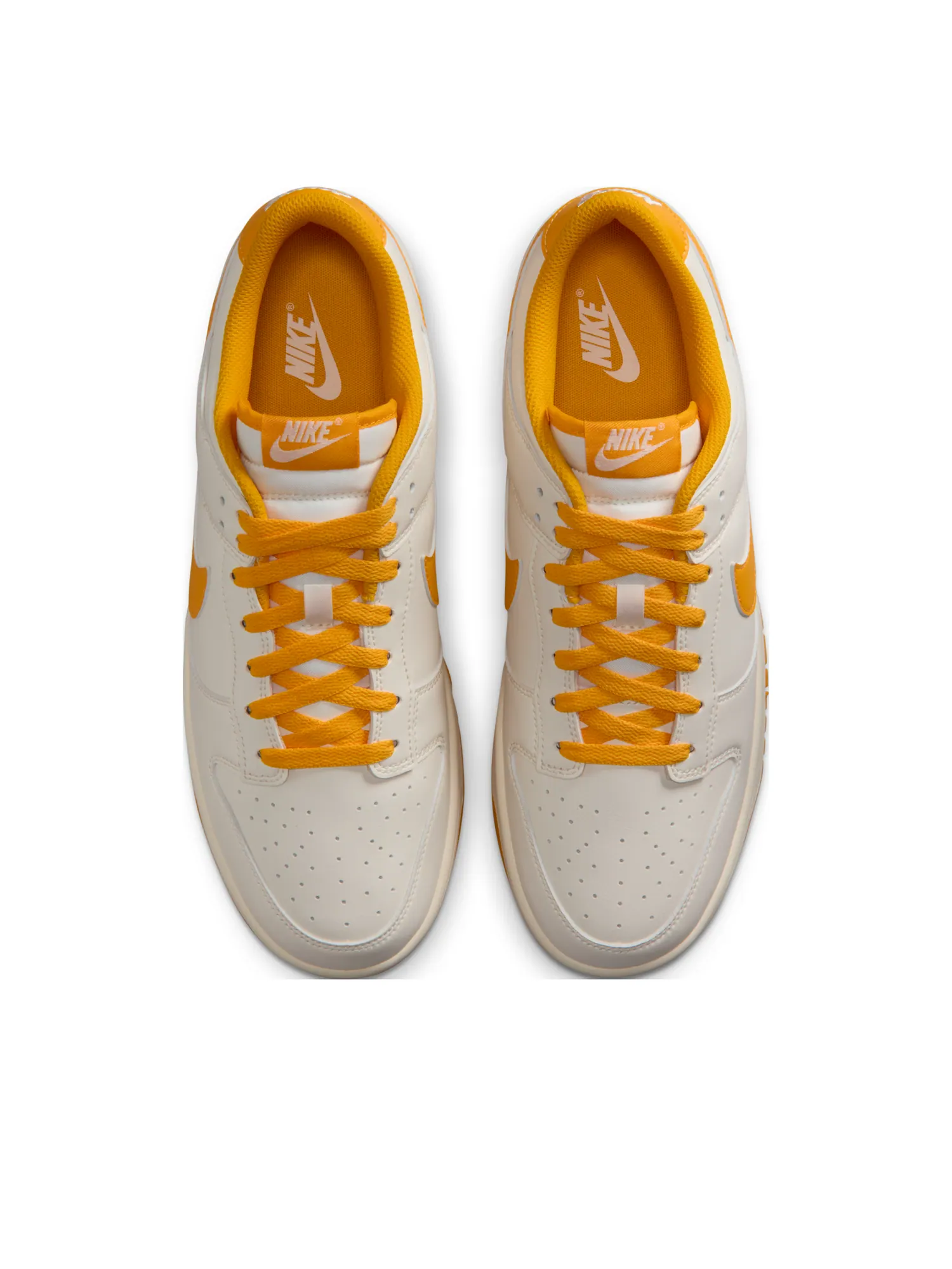 Кроссовки Nike Dunk Low Retro 'White Yellow' — изображение 4 из 7, белый/желтый