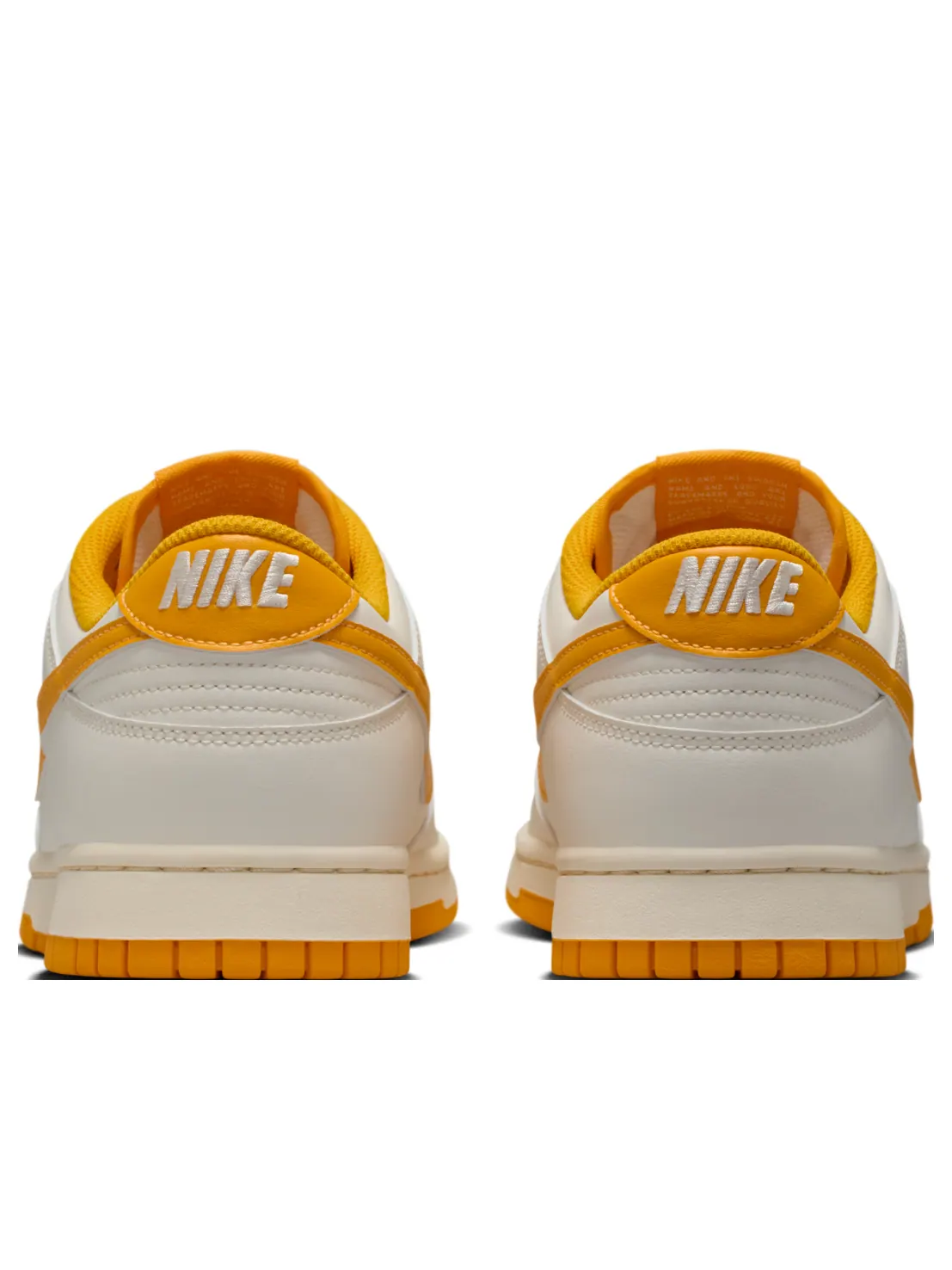 Кроссовки Nike Dunk Low Retro 'White Yellow' — изображение 5 из 7, белый/желтый