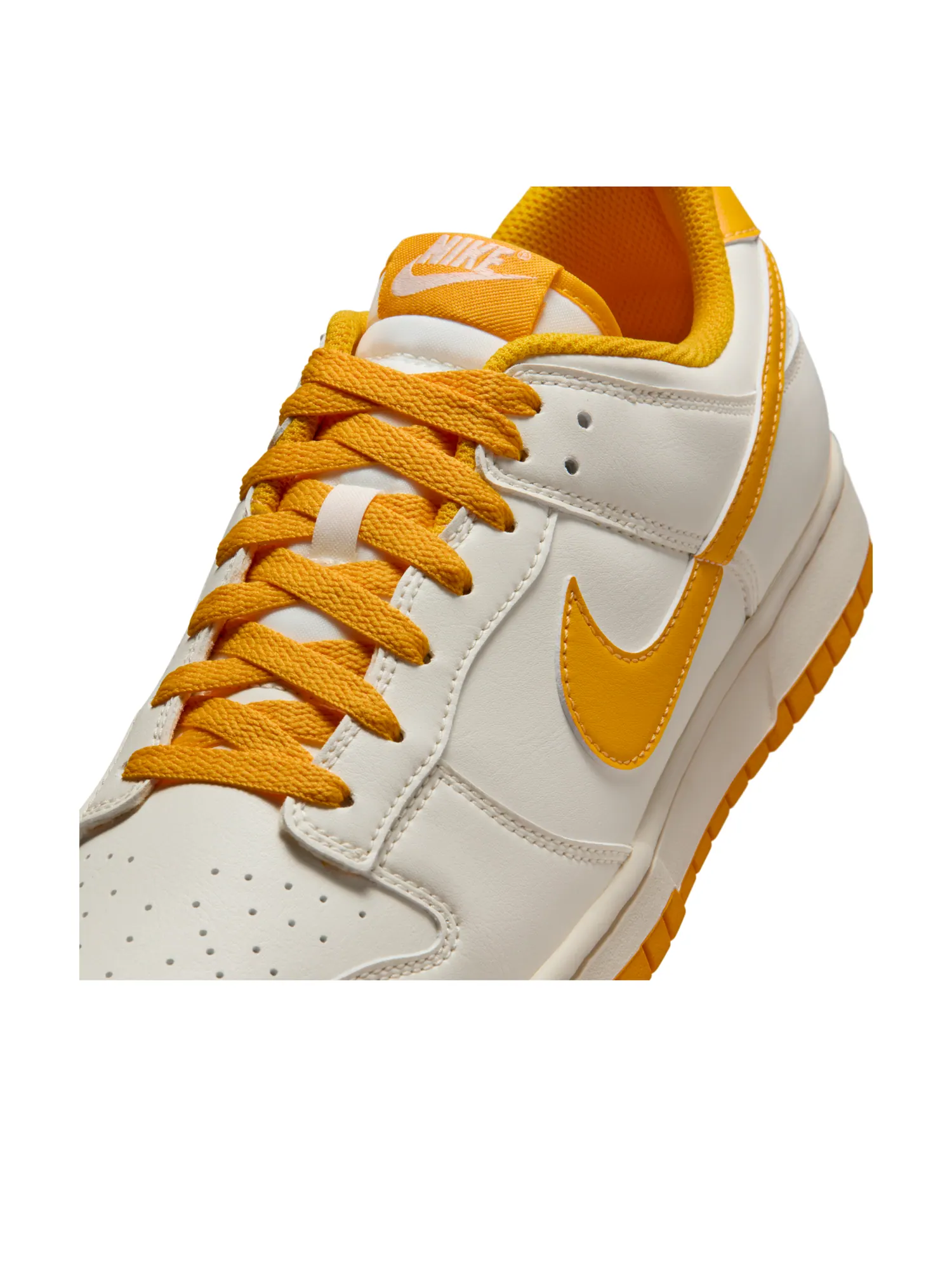 Кроссовки Nike Dunk Low Retro 'White Yellow' — изображение 7 из 7, белый/желтый