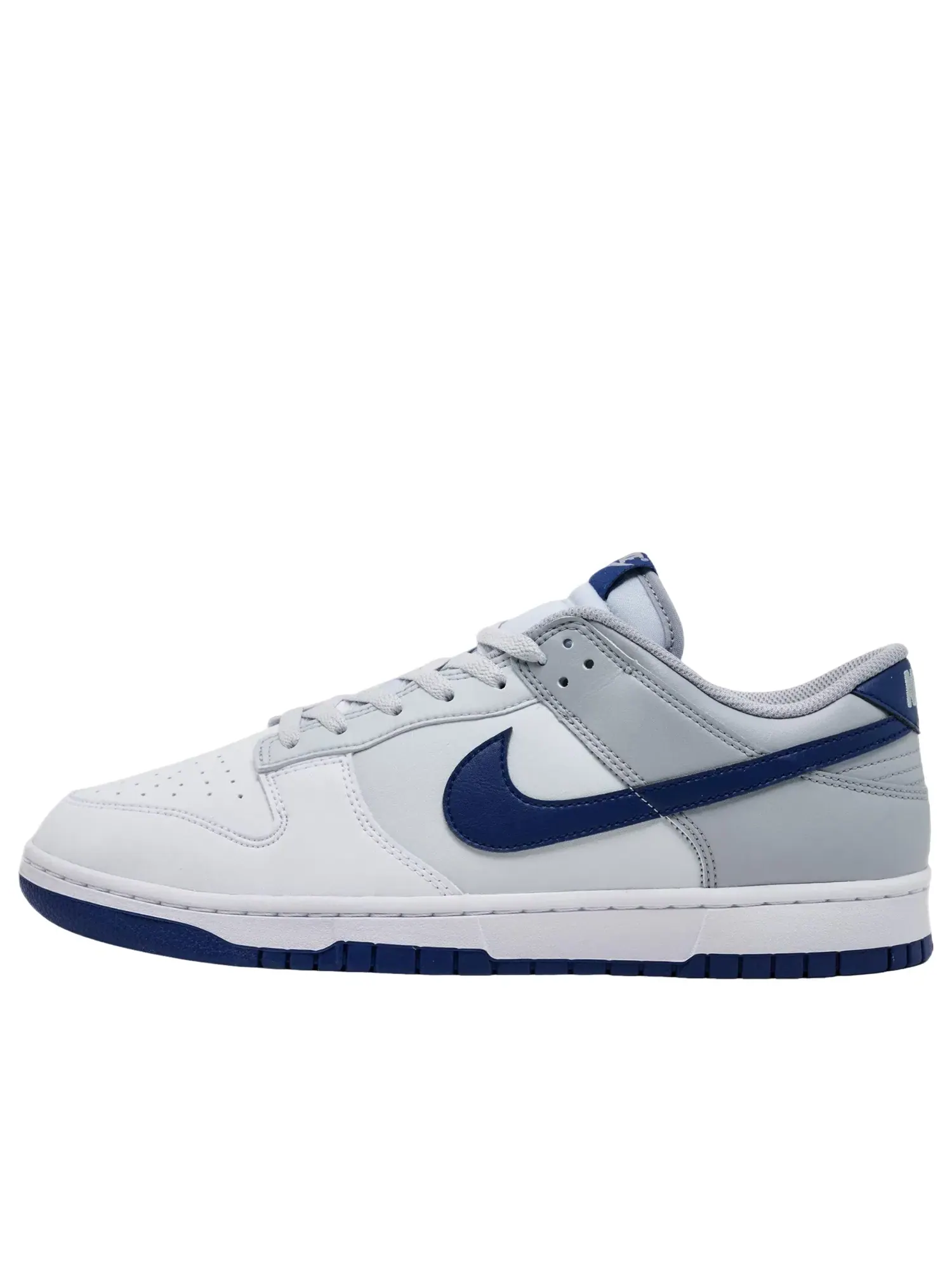 Кроссовки Nike Dunk Low Retro 'White Deep Royal Pure Platinum Wolf Grey' HF5441-118 — изображение 1 из 4, мульти