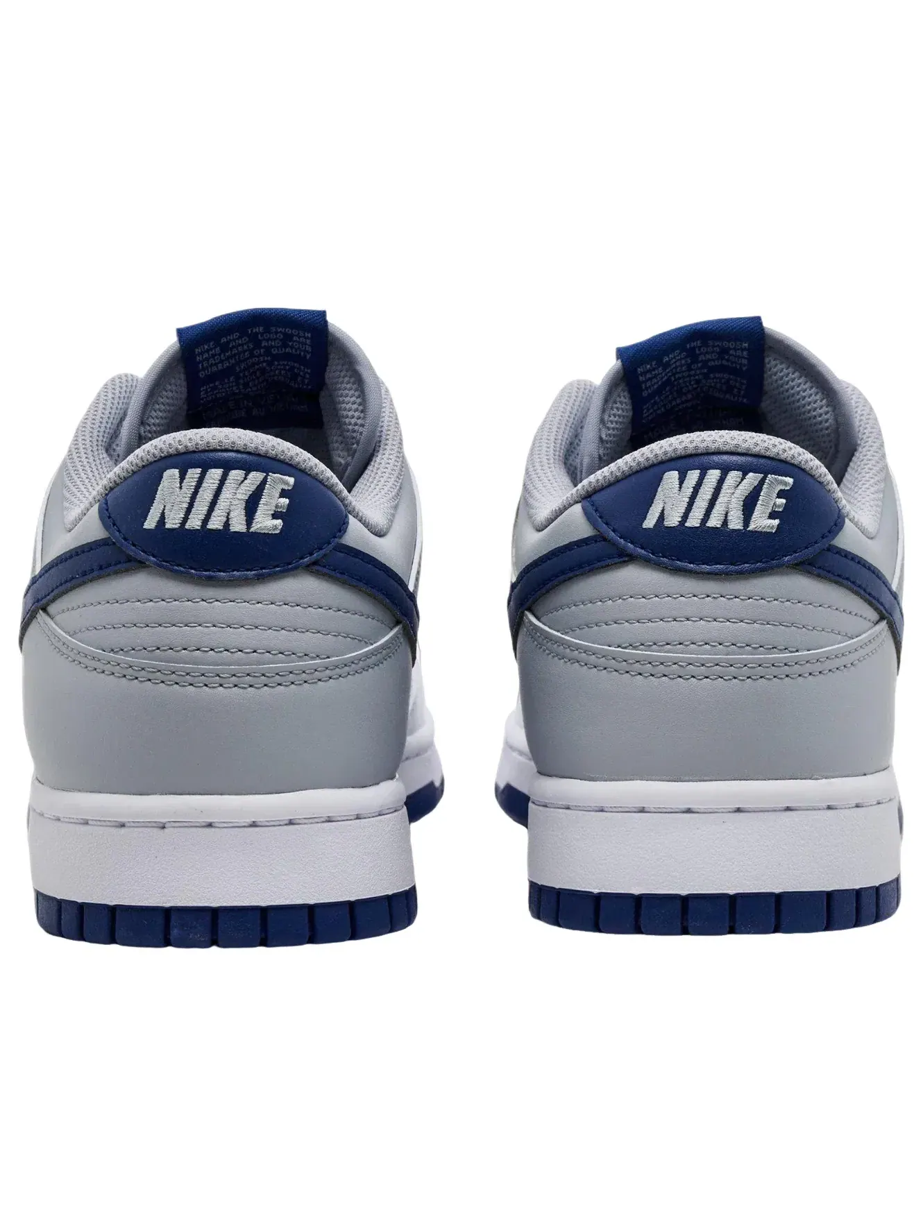 Кроссовки Nike Dunk Low Retro 'White Deep Royal Pure Platinum Wolf Grey' HF5441-118 — изображение 3 из 4, мульти