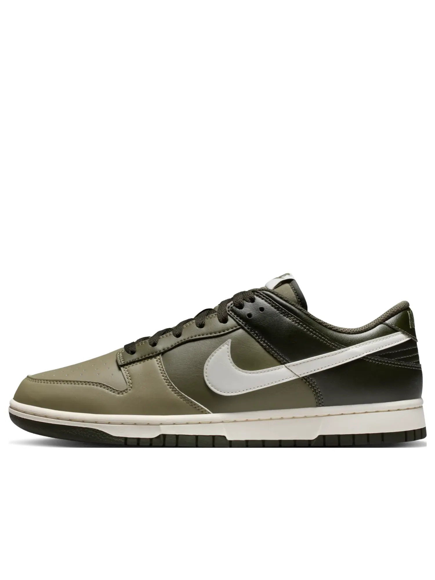 Кроссовки Nike Dunk Low Retro 'Medium Olive Sequoia' — изображение 1 из 7, оливковый зеленый