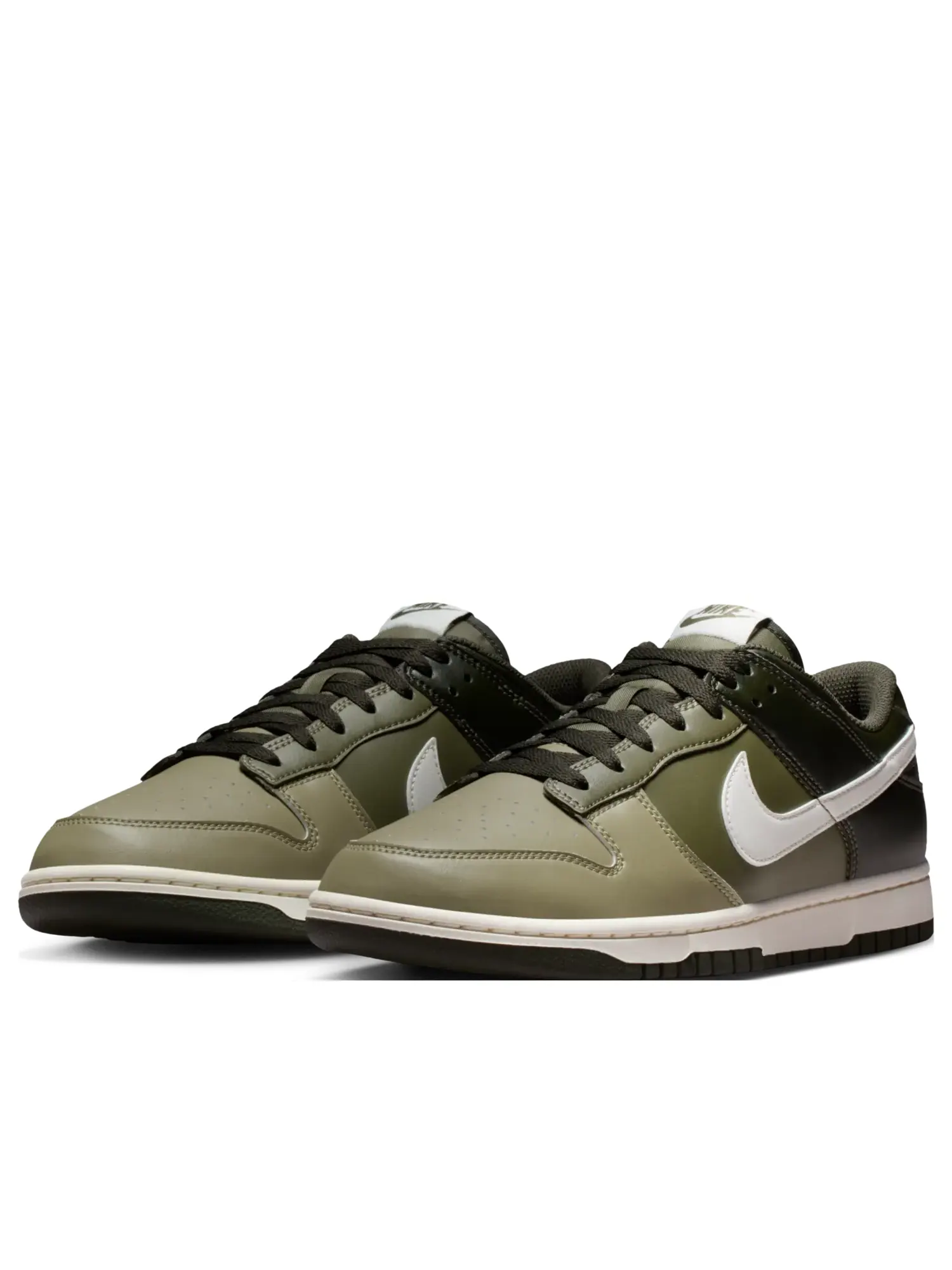Кроссовки Nike Dunk Low Retro 'Medium Olive Sequoia' — изображение 4 из 7, оливковый зеленый